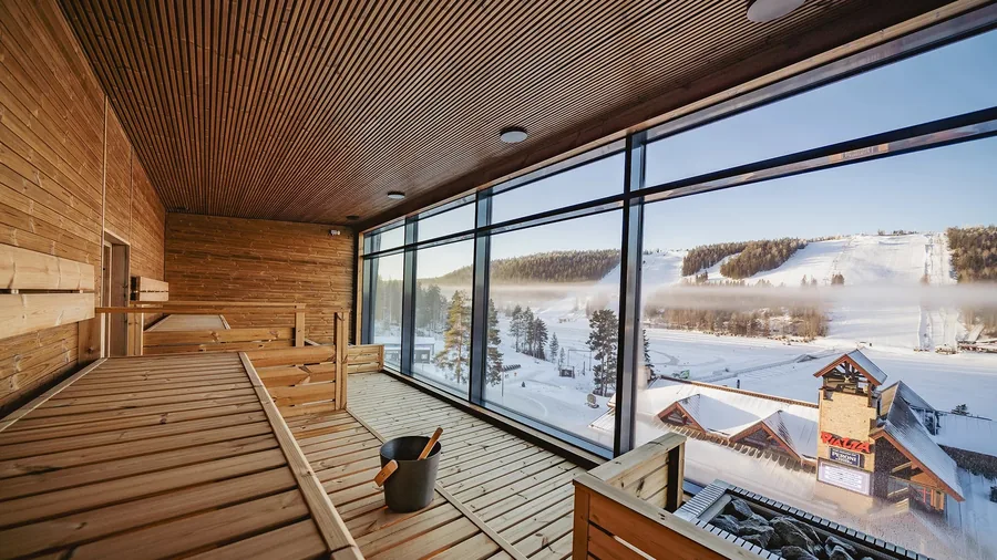 Lunawood Nordic ThermoWood — Thermo Spruce installation