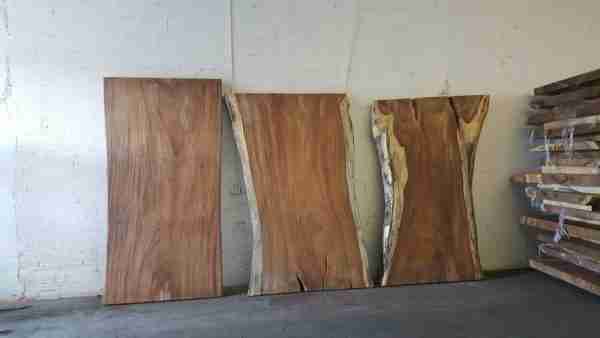 Unfinished Live Edge Slabs