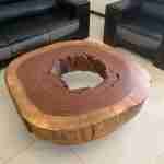 Round Live Edge Slab