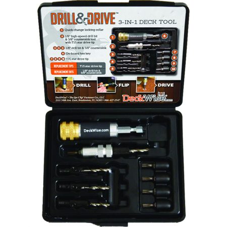 DeckWise® Drill&Drive 3-in-1 Decking Tool.