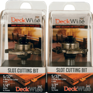 DeckWise Slot Cutter Bit Arbor