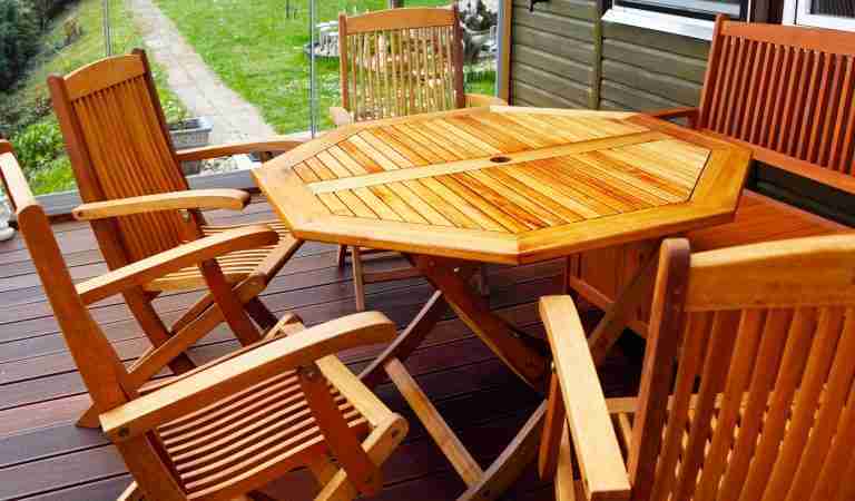 Teak furniture