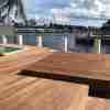Ipe lumber waterfront