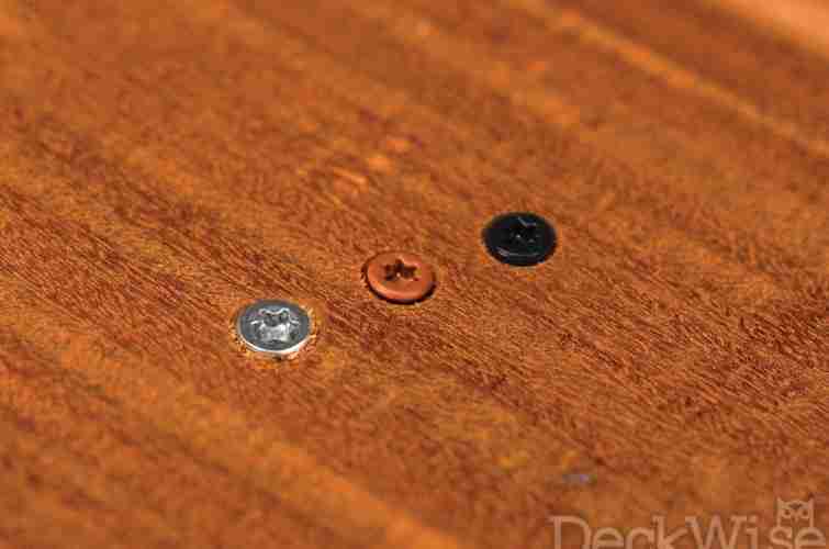 Color Match Decking Fasteners