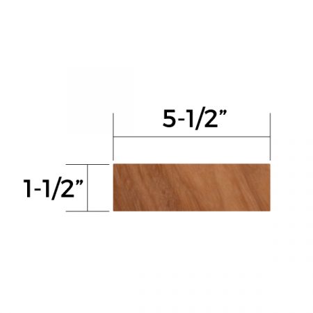 Cumaru Tropical Hardwood 2X6