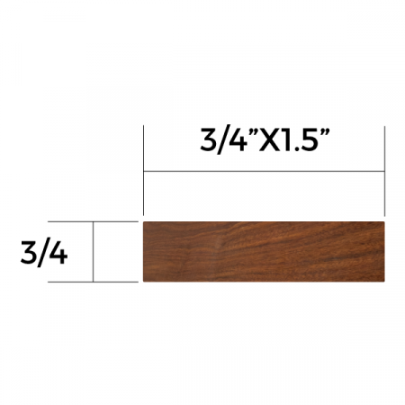 Ipe Tropical Hardwood (1×2) – Dimensional Lumber