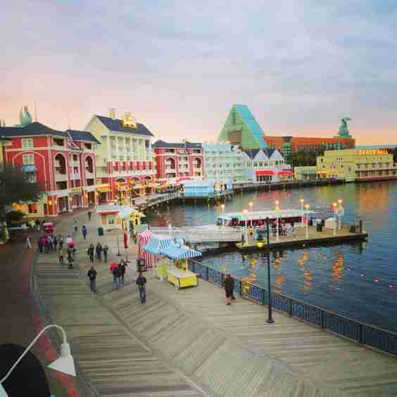Walt Disney Boardwalk Made of Ipe