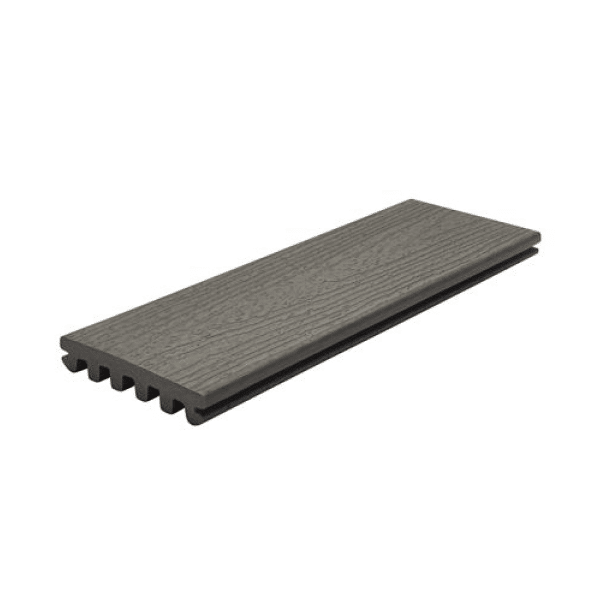 TREX Plastic Decking End Caps – Dark Gray, 4 Pack, 5.5 Inch, Frost-Resistant