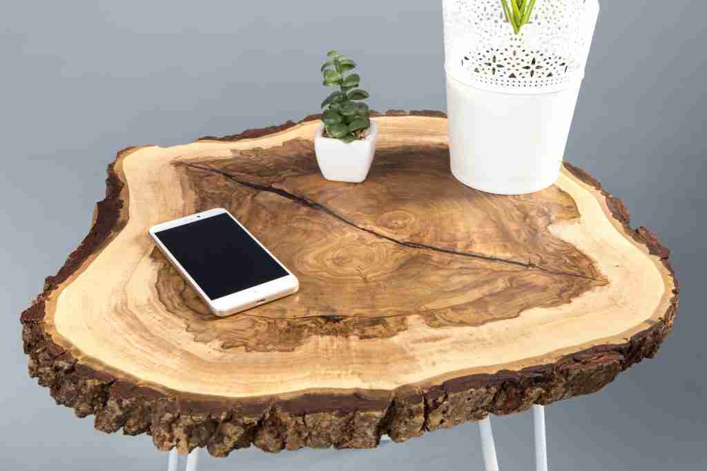 coffee table made of slabs