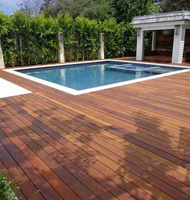 ipe decking for pool areas
