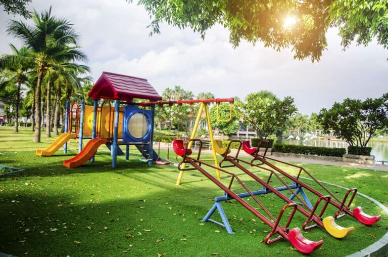 Top 4 Benefits of Installing Artificial Grass in Playgrounds and Childrens Play Areas