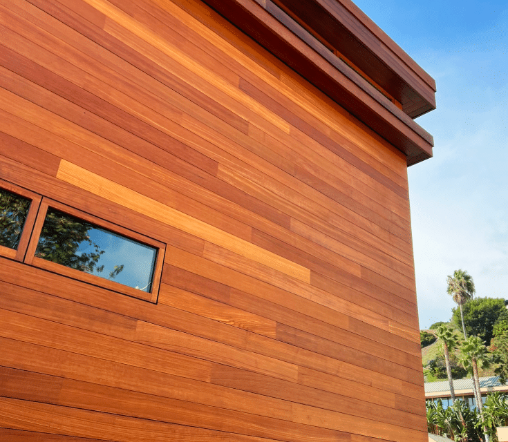 Thermo Wood Ayour for cladding projects