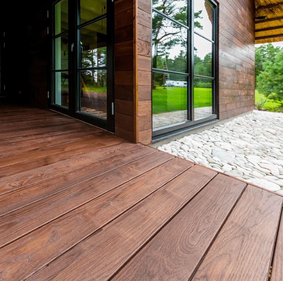 Thermally Enhanced Wood For Decking