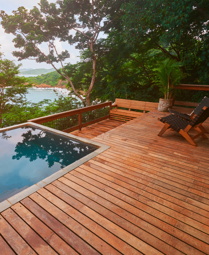 Tropical Hardwood and Composite Decking Tropical Hardwood and Composite Decking