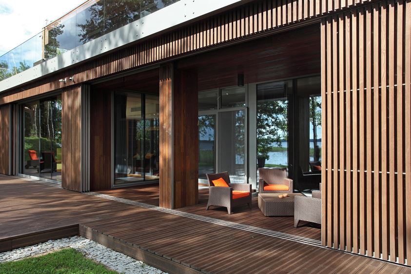 Thermally Modified Wood Siding Exterior