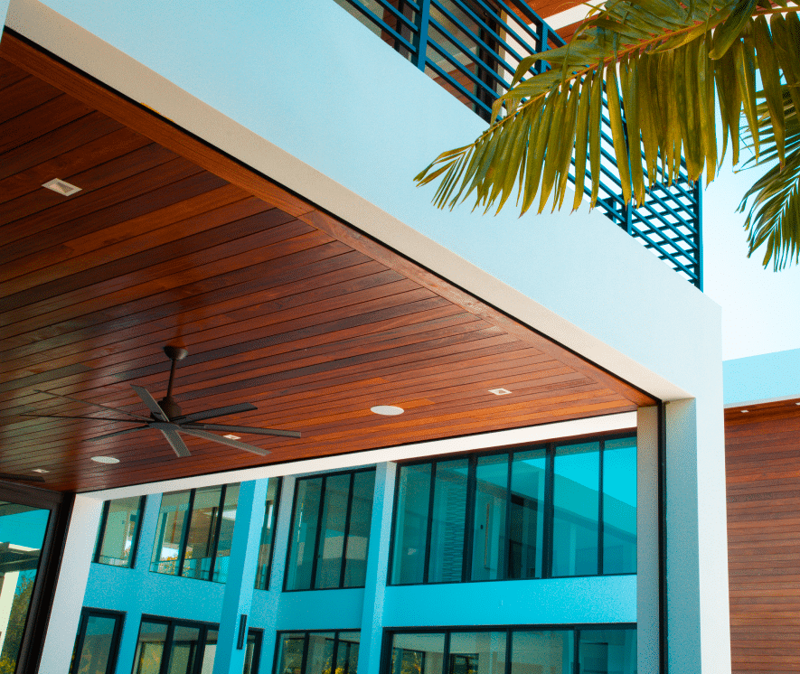 Tropical Hardwood Best Species For Ceiling and Soffit