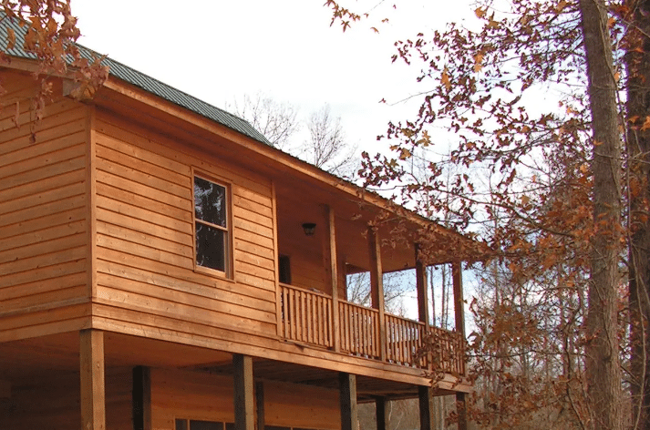 Cypress Wood Exterior House