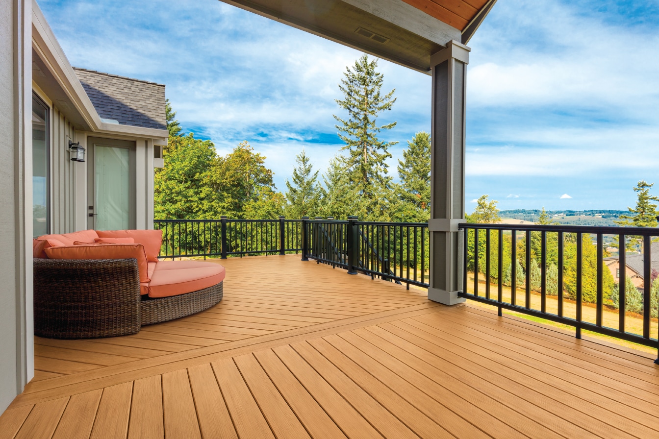 TimberTech Composite Decking For The Terrance