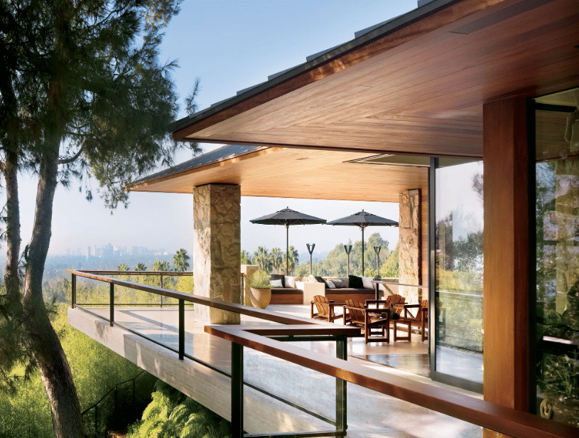 Jennifer Aniston´s House made of Cumaru
