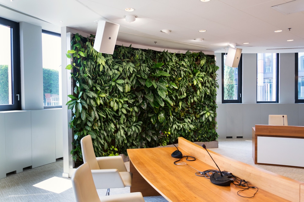 Living Green Wall Vertical Garden Indoors