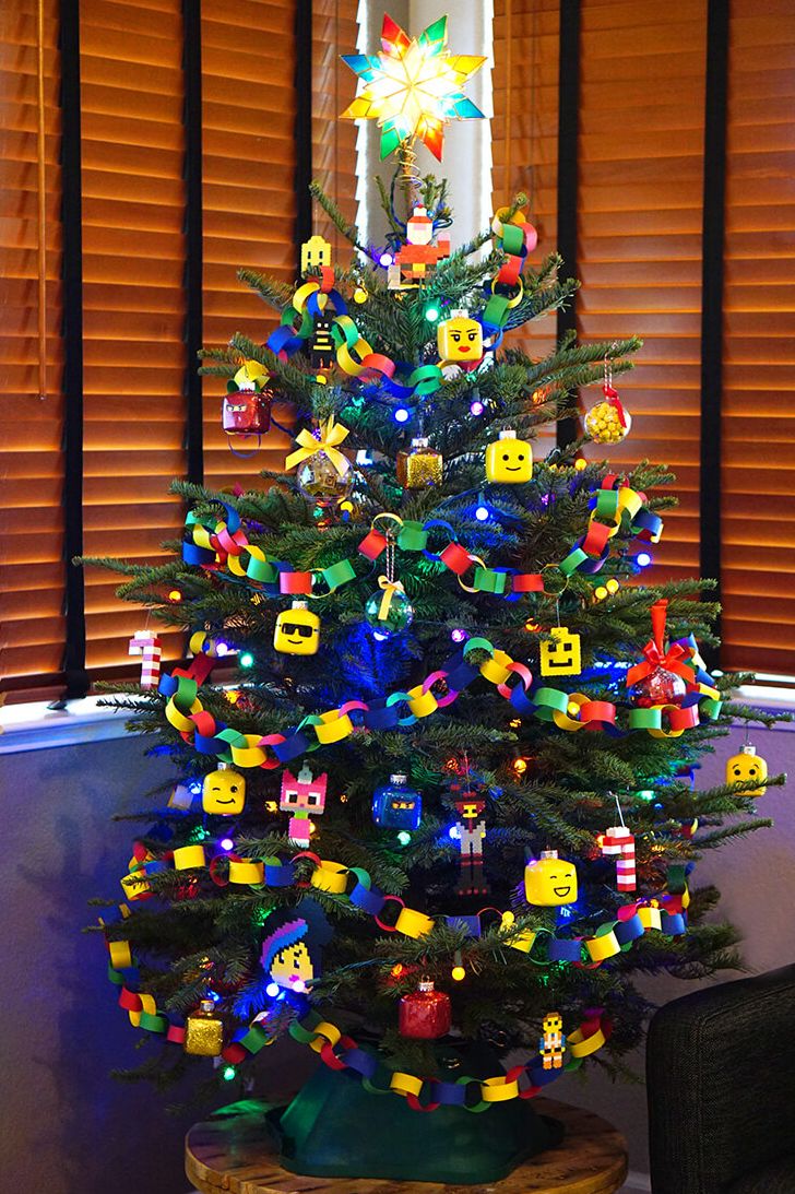 Lego Ornament Christmas Tree