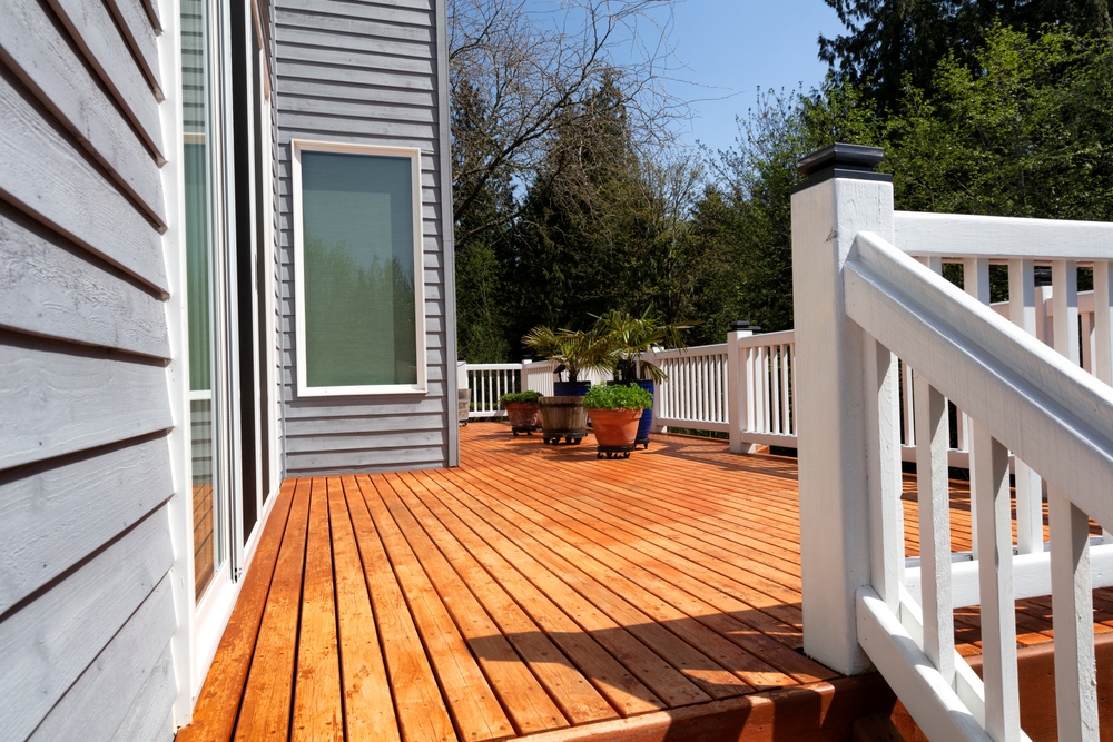 Beautiful Wood Deck