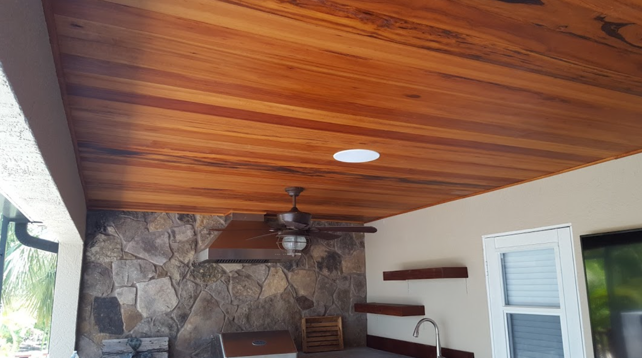 Tigerwood Ceiling