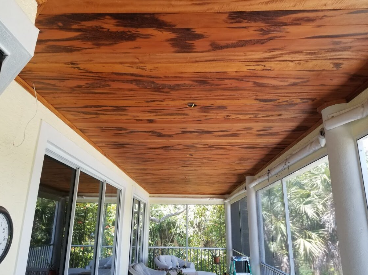 Tigerwood Ceiling