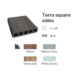 Deckotech Terra Square Decking Boards
