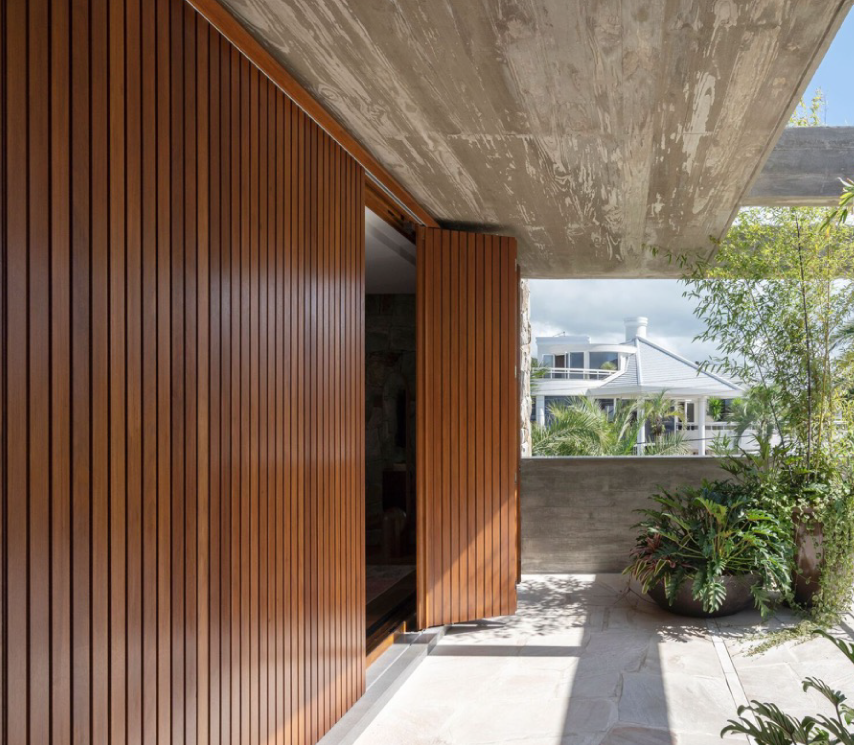 Clean Wood Paneling Walls