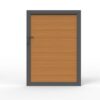 3. Royal Teak Smooth Shield single Gate Prestige