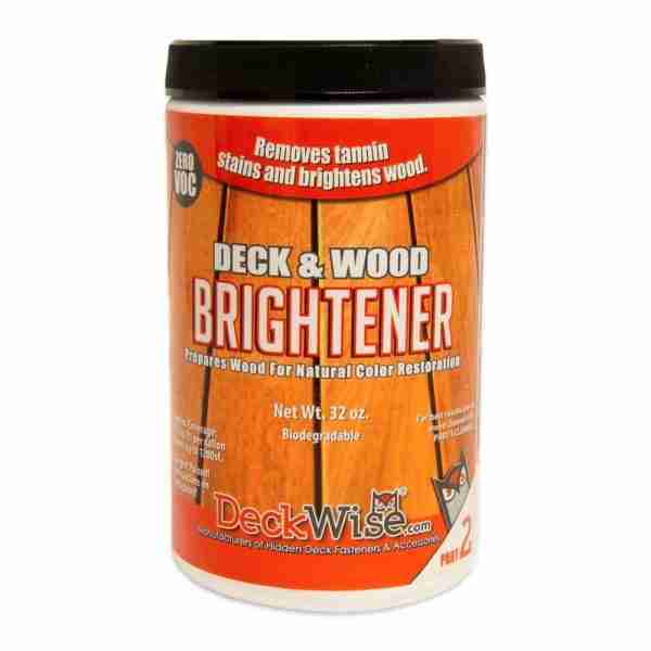 DeckWise Deck and Wood Brightener Part 2 32oz