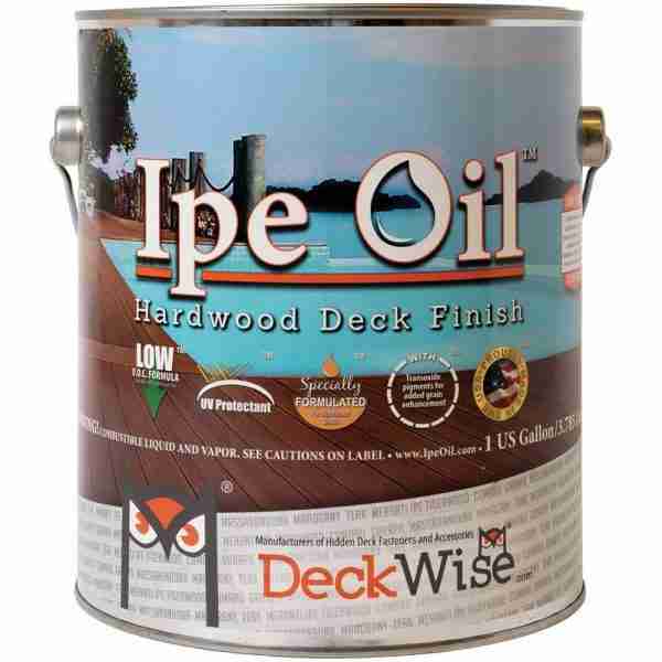 Ipe Oil Hardwood Deck Finish