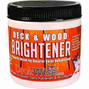 DeckWise Deck and Wood Brightener Part 2 16oz
