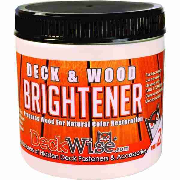DeckWise Deck and Wood Brightener Part 2