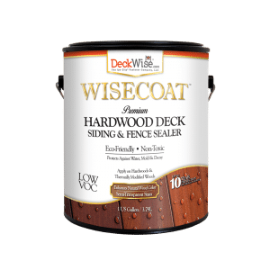 DeckWise WiseCoat Premium Hardwood Deck, Siding and Fence Sealer